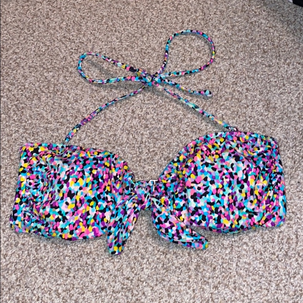 Victoria’s Secret Multi-Color Swim Top Size L